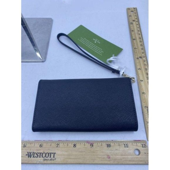 Kate Spade Device Card Black Wristlet - Picture 4 of 8